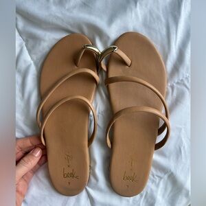 Beek Women's Brown Leather Sandals